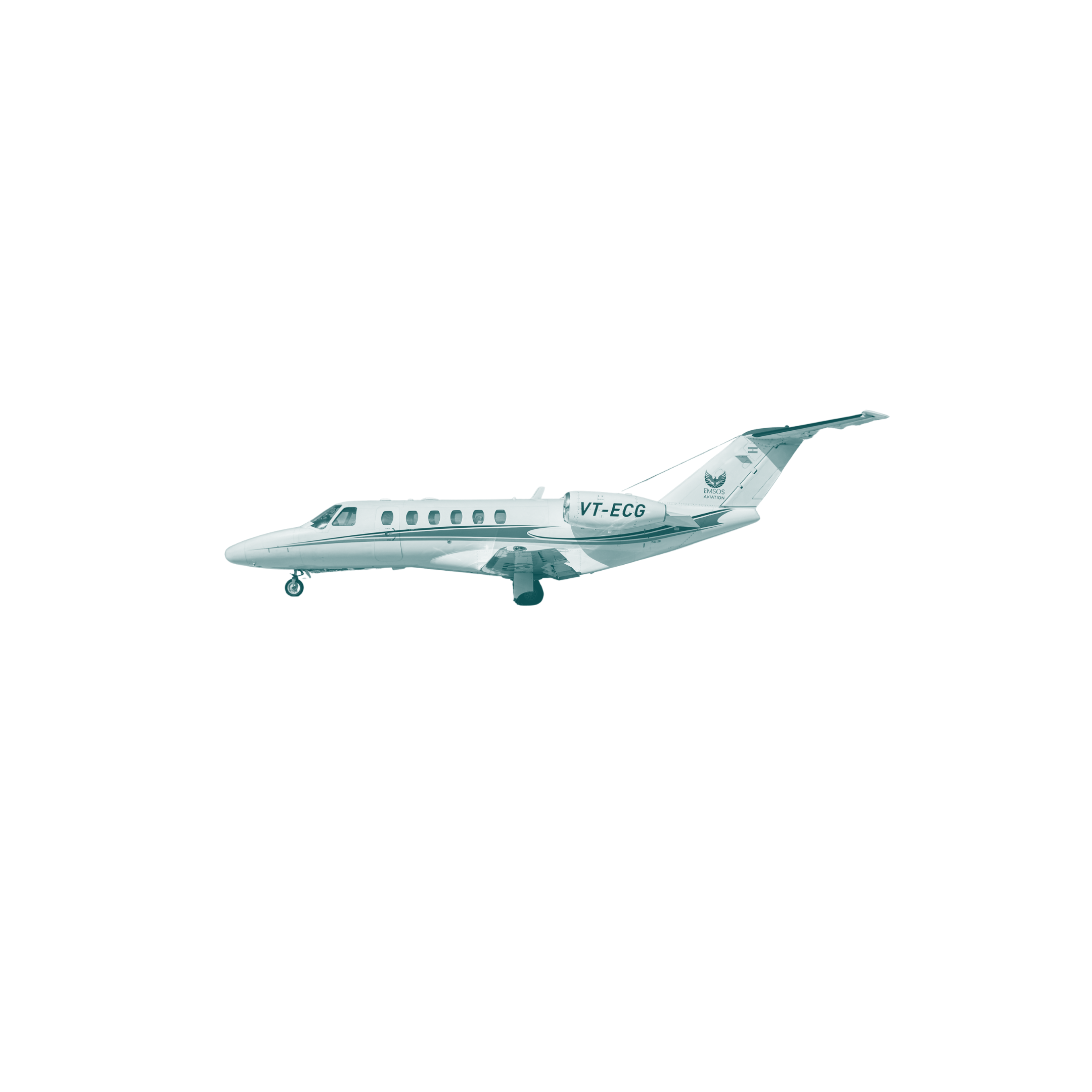 Aircraft VT-ECG